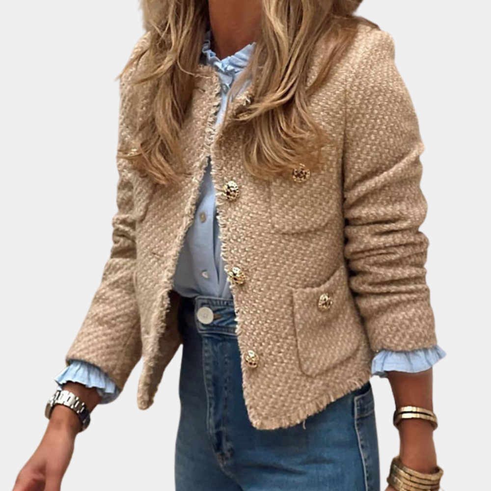 Schicke und anspruchsvolle feminine Jacke