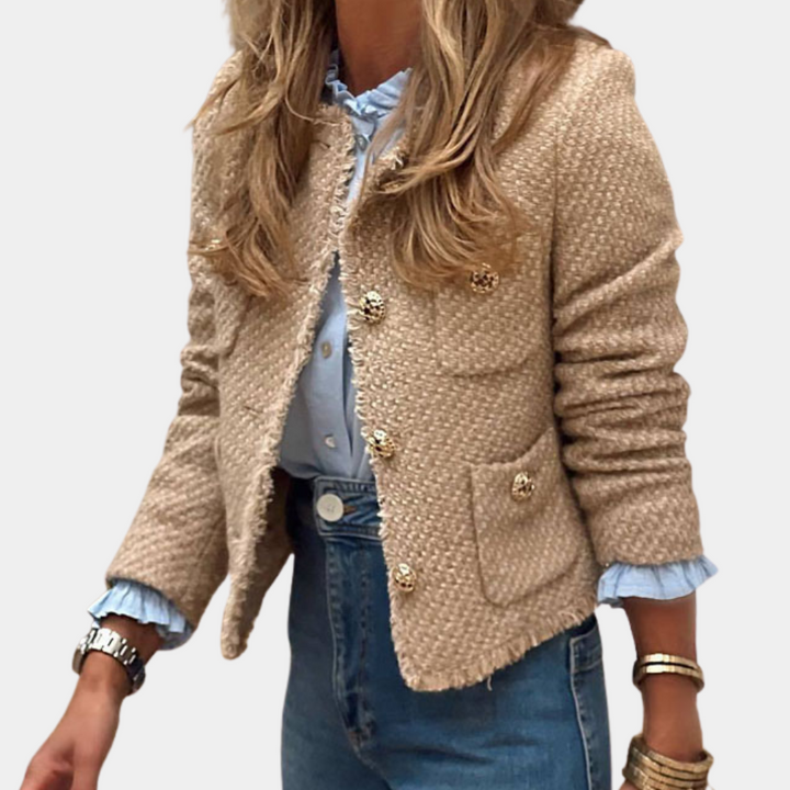 Schicke und anspruchsvolle feminine Jacke