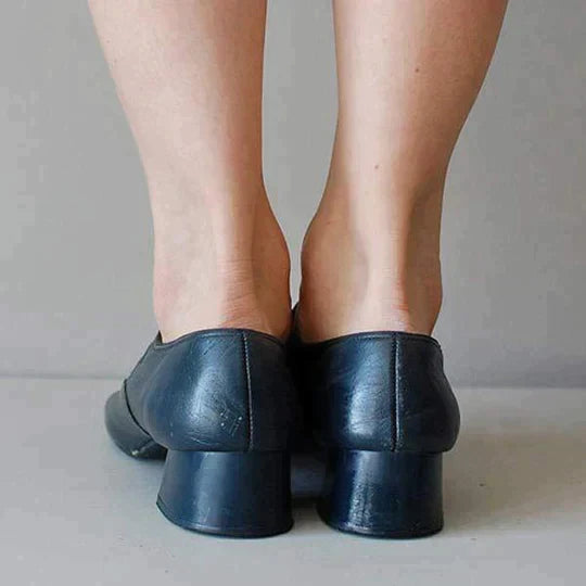 Jolanda™ - Eleganti Scarpe Vintage con Tacco Basso