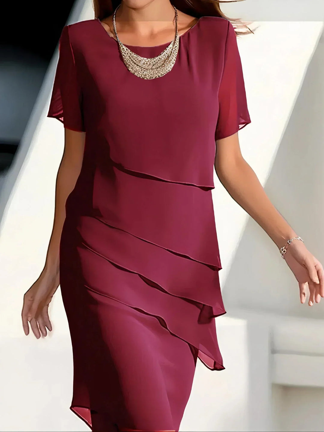 Antonella™ - Elegantes Kleid mit ausgestelltem Rock