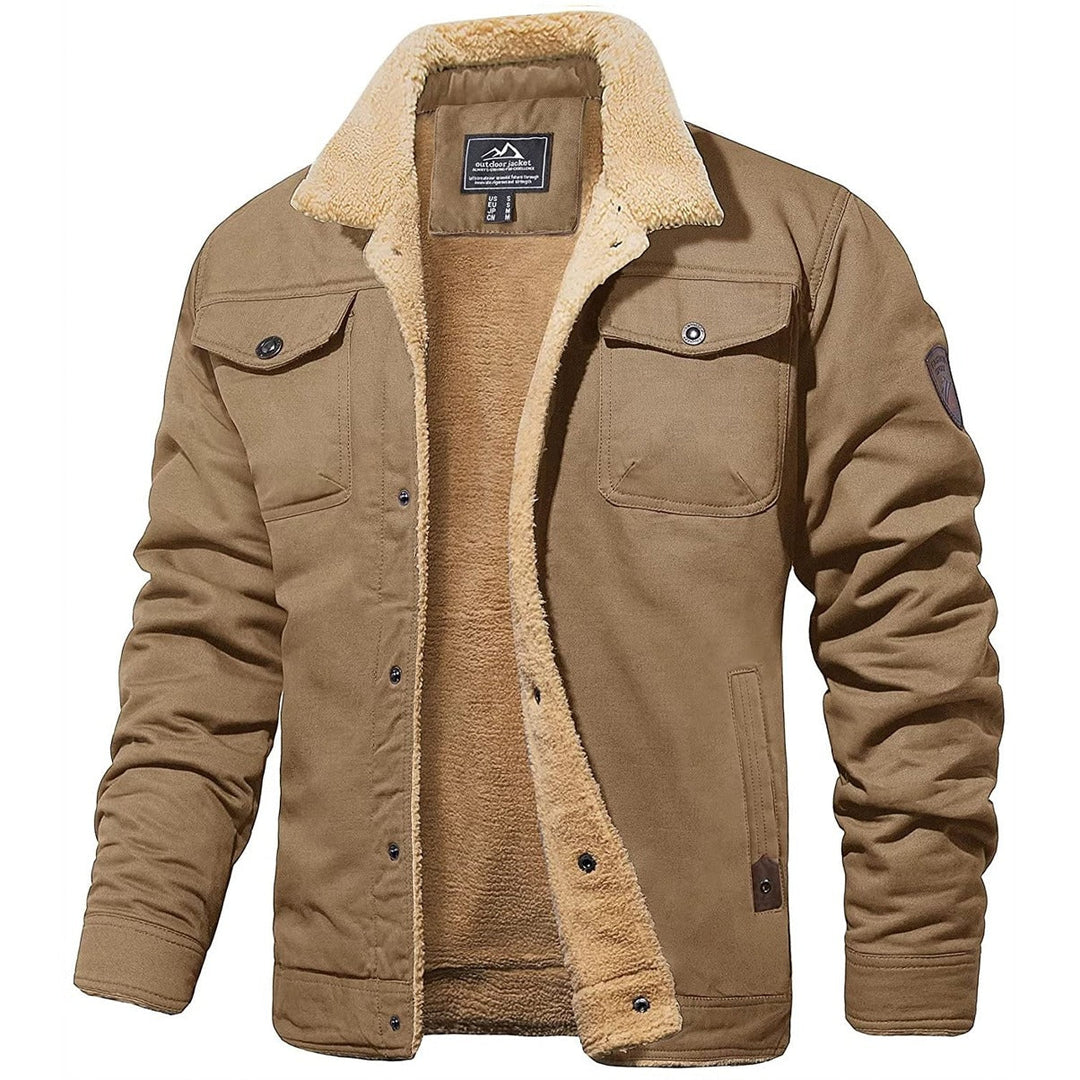 DIRK Herren-Bomberjacke im Vintage-Stil - Elegant und zeitlos