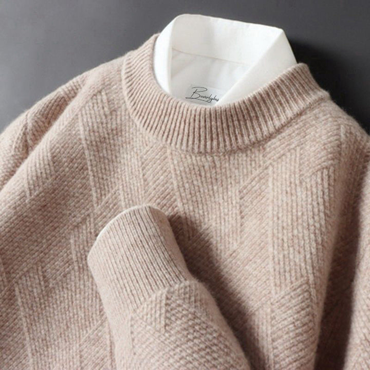 Eleganter Kaschmir-Pullover für Herren in verschiedenen Farben - perfekt für jede Gelegenheit