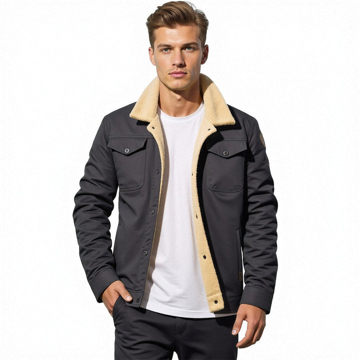 DIRK Herren-Bomberjacke im Vintage-Stil - Elegant und zeitlos