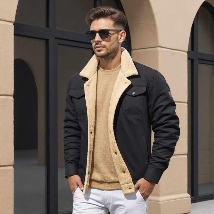 DIRK Herren-Bomberjacke im Vintage-Stil - Elegant und zeitlos