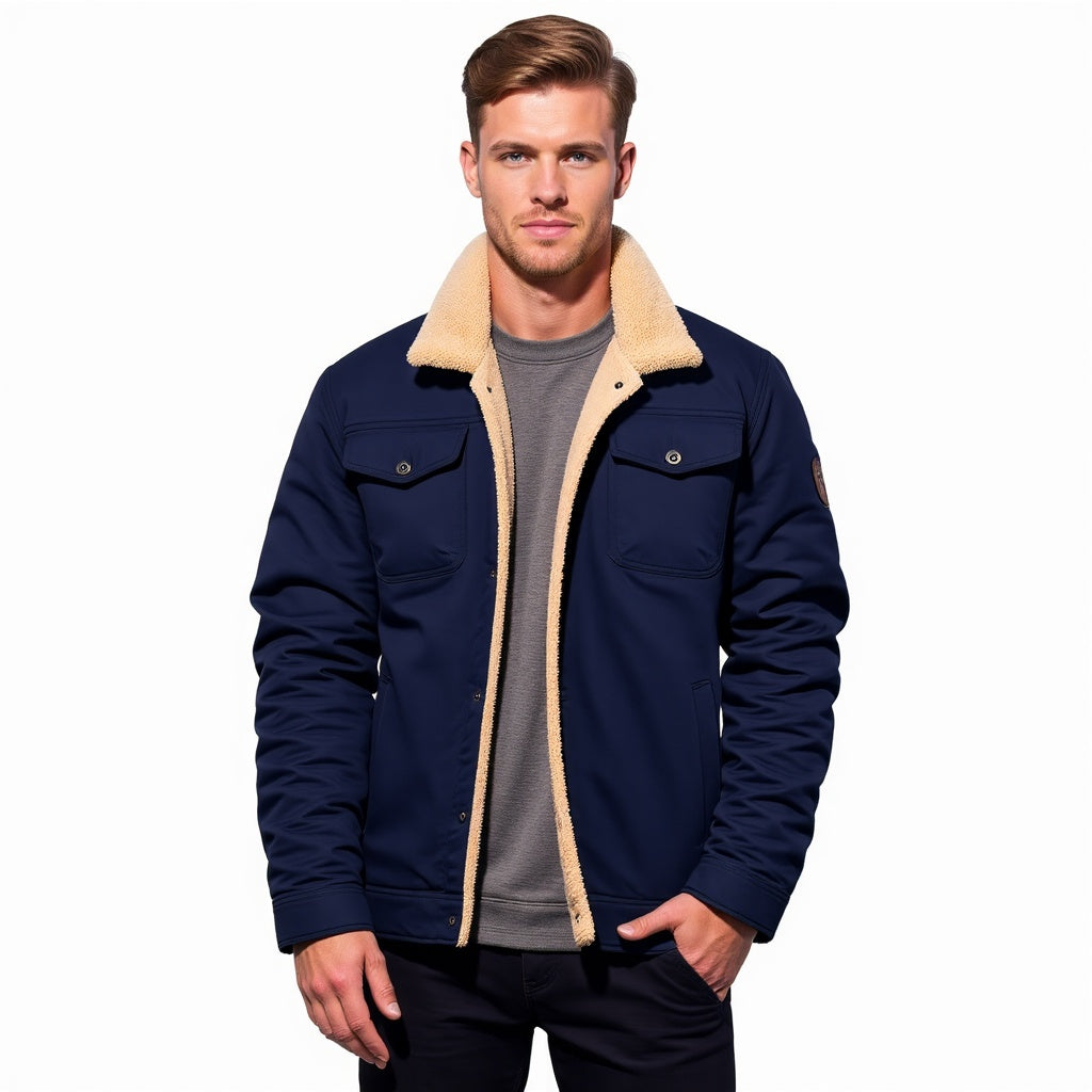 DIRK Herren-Bomberjacke im Vintage-Stil - Elegant und zeitlos