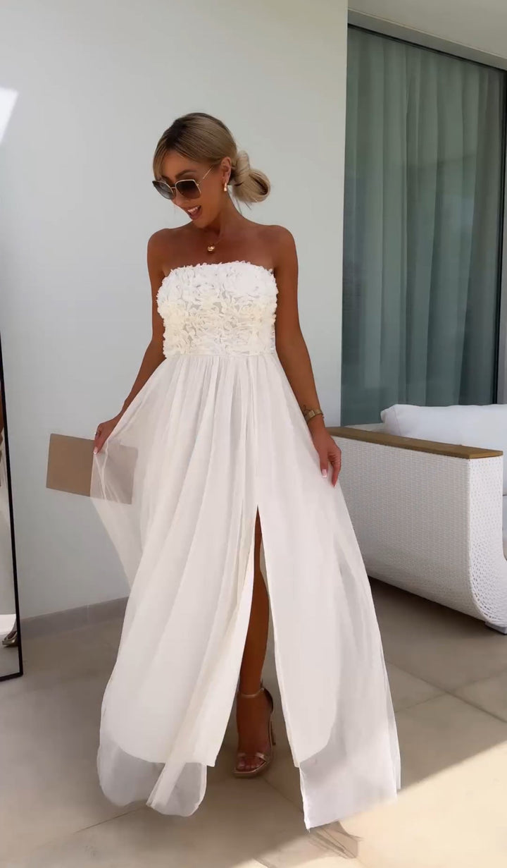 Abito da Sogno in Tulle Floreale Stella™ per Occasioni Speciali
