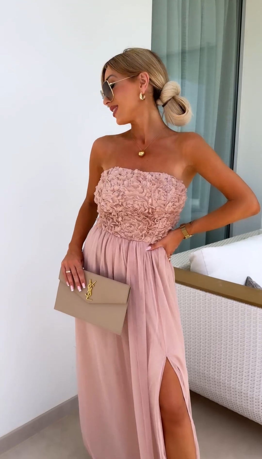 Stella™ - Bezauberndes Kleid aus geblümtem Tüll für elegante Anlässe