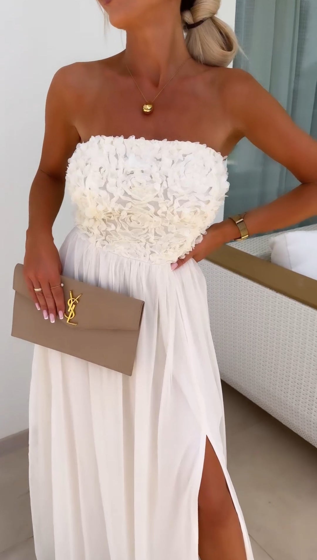 Abito da Sogno in Tulle Floreale Stella™ per Occasioni Speciali