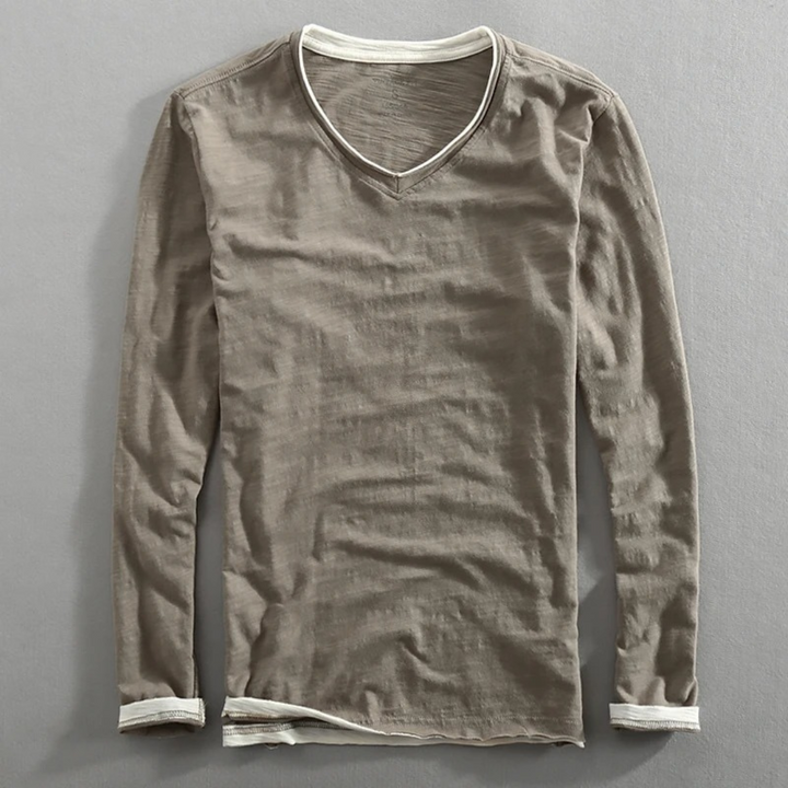Santo™ - Elegante Camicia in Cotone a Maniche Lunghe