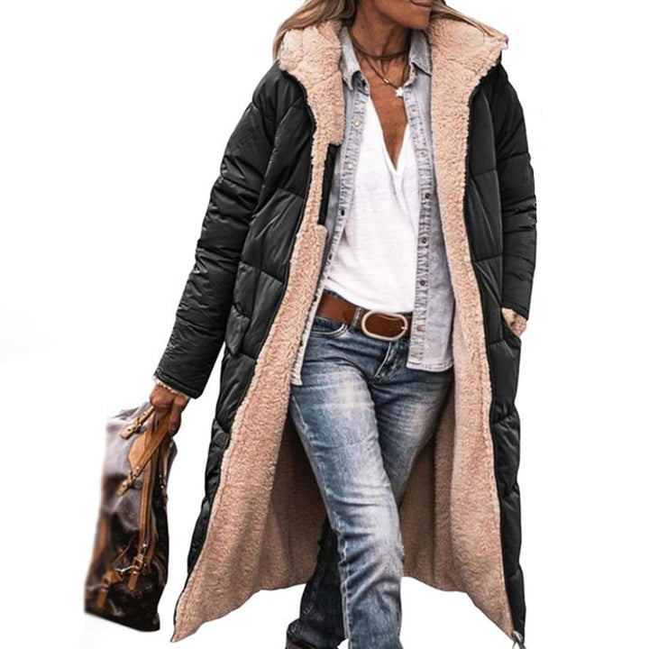 Hazel Langer Wintermantel für Damen - Stil und Eleganz für die kalte Jahreszeit