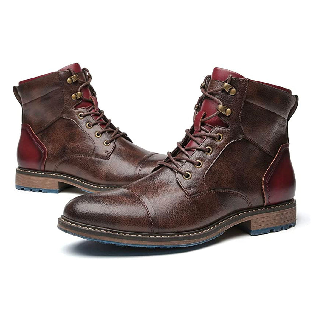 Wilhelm™ - Hochwertig verarbeitete Oxford-Stiefel aus Leder