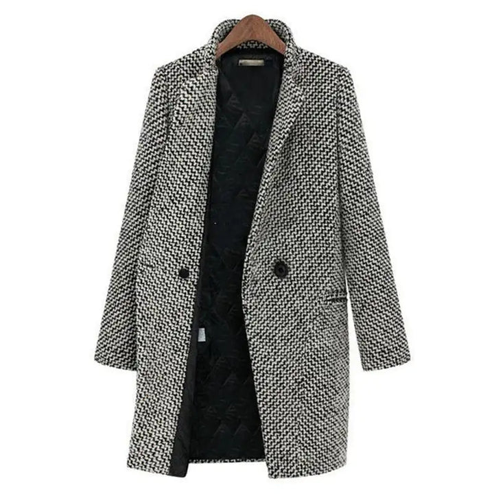 Nele™ - Lange Midi-Jacke
