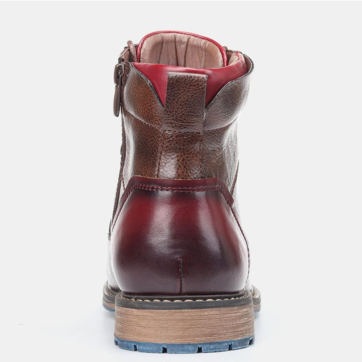 Wilhelm™ - Hochwertig verarbeitete Oxford-Stiefel aus Leder
