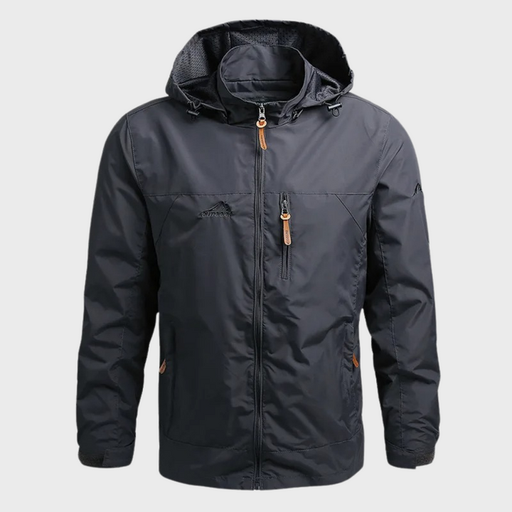 Elegante und wasserdichte Herrenjacke: perfekt für jedes Abenteuer!