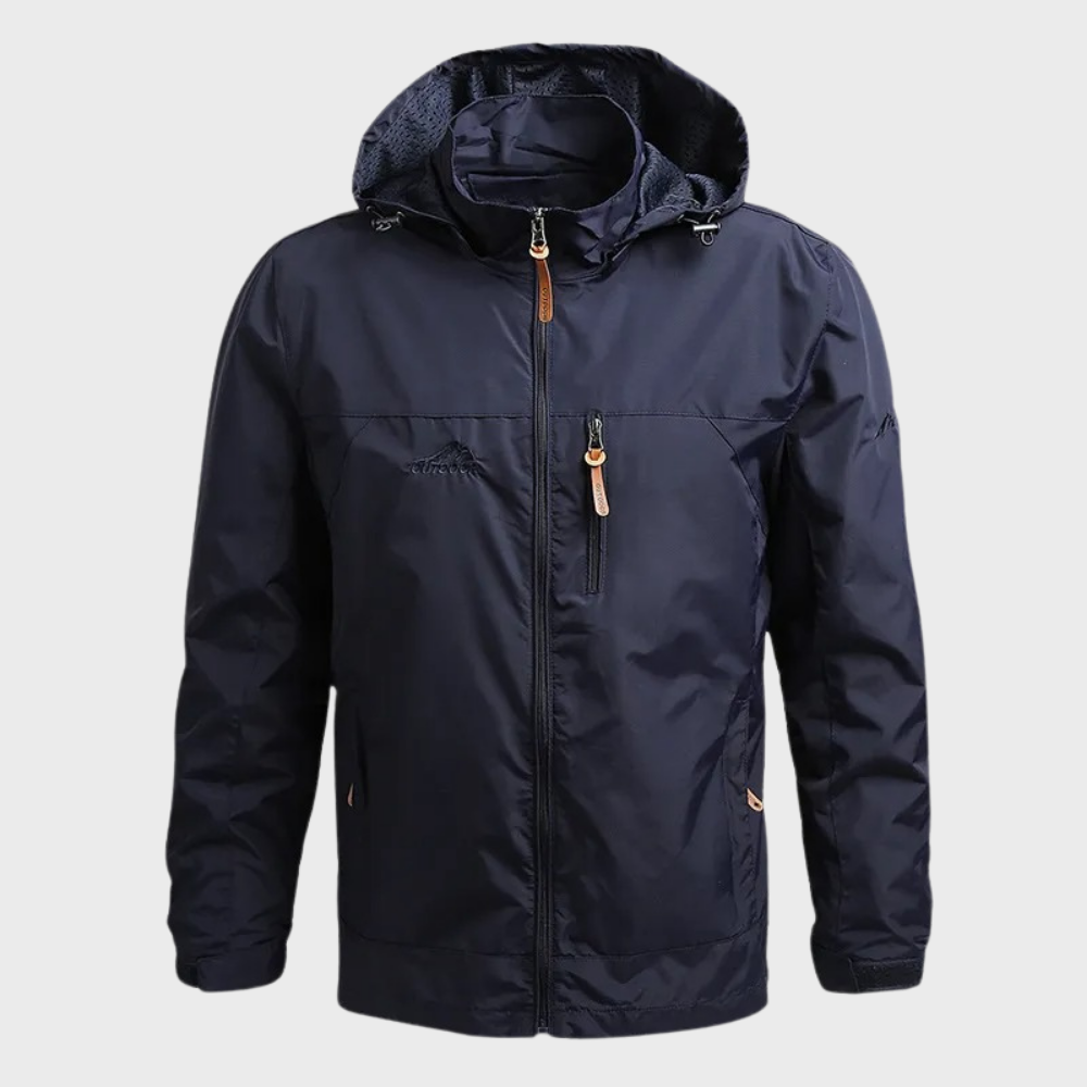 Elegante und wasserdichte Herrenjacke: perfekt für jedes Abenteuer!