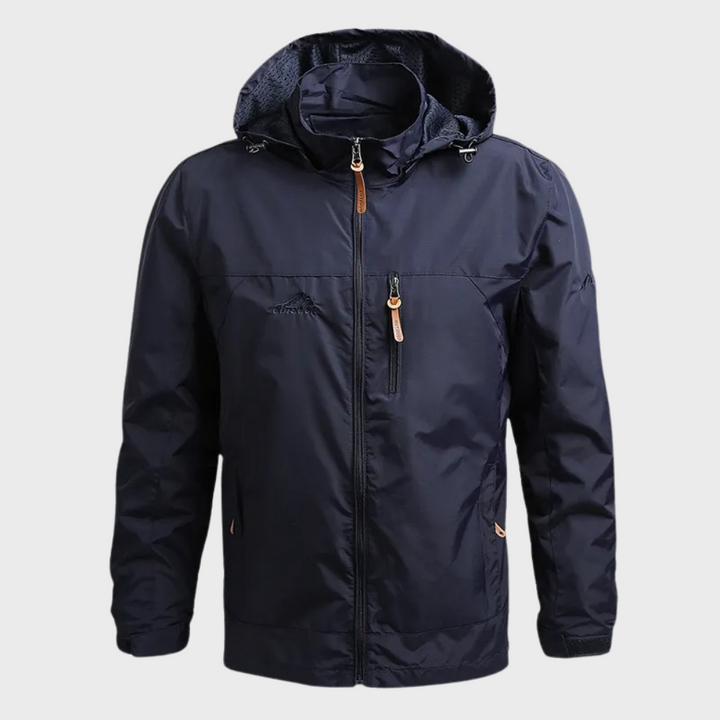 Elegante und wasserdichte Herrenjacke: perfekt für jedes Abenteuer!