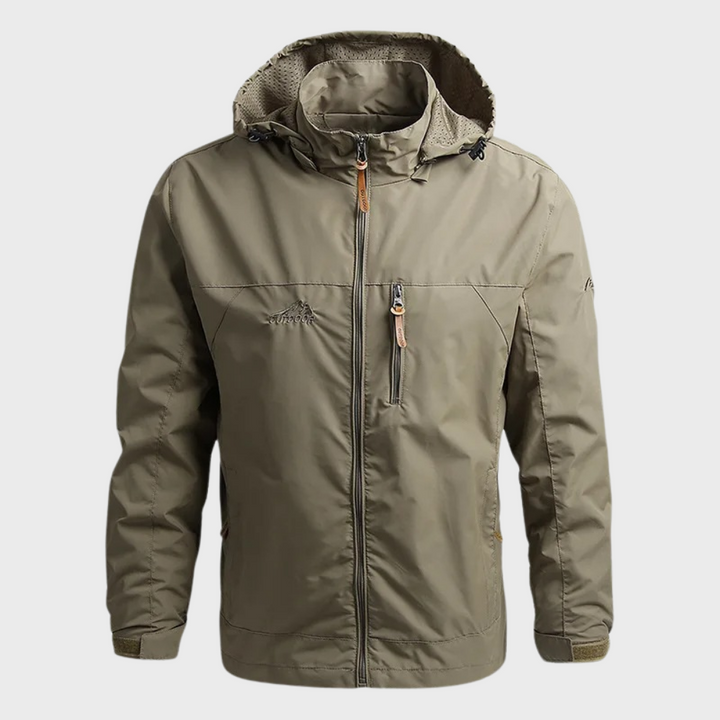 Elegante und wasserdichte Herrenjacke: perfekt für jedes Abenteuer!