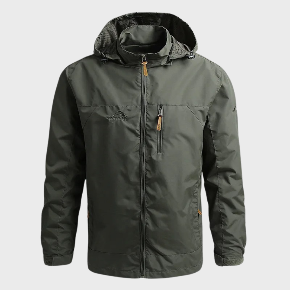Elegante und wasserdichte Herrenjacke: perfekt für jedes Abenteuer!