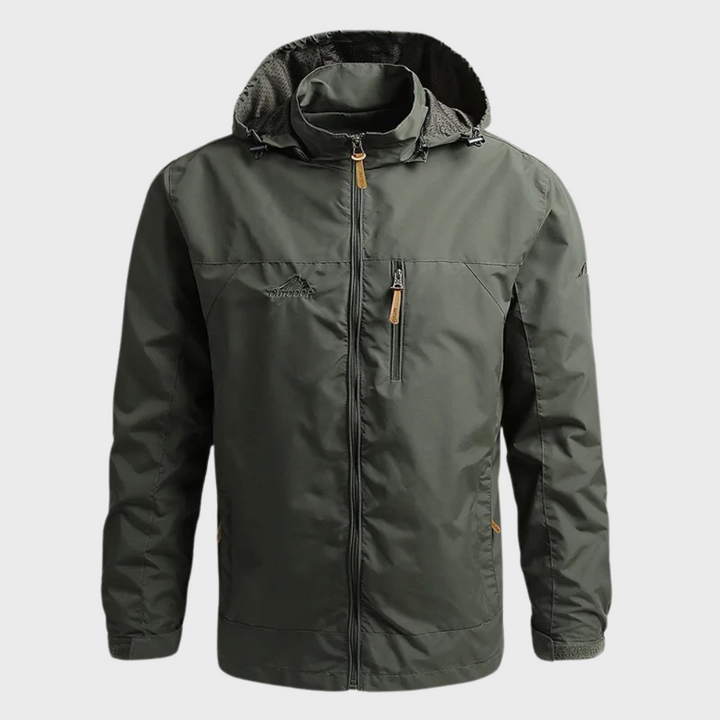 Elegante und wasserdichte Herrenjacke: perfekt für jedes Abenteuer!