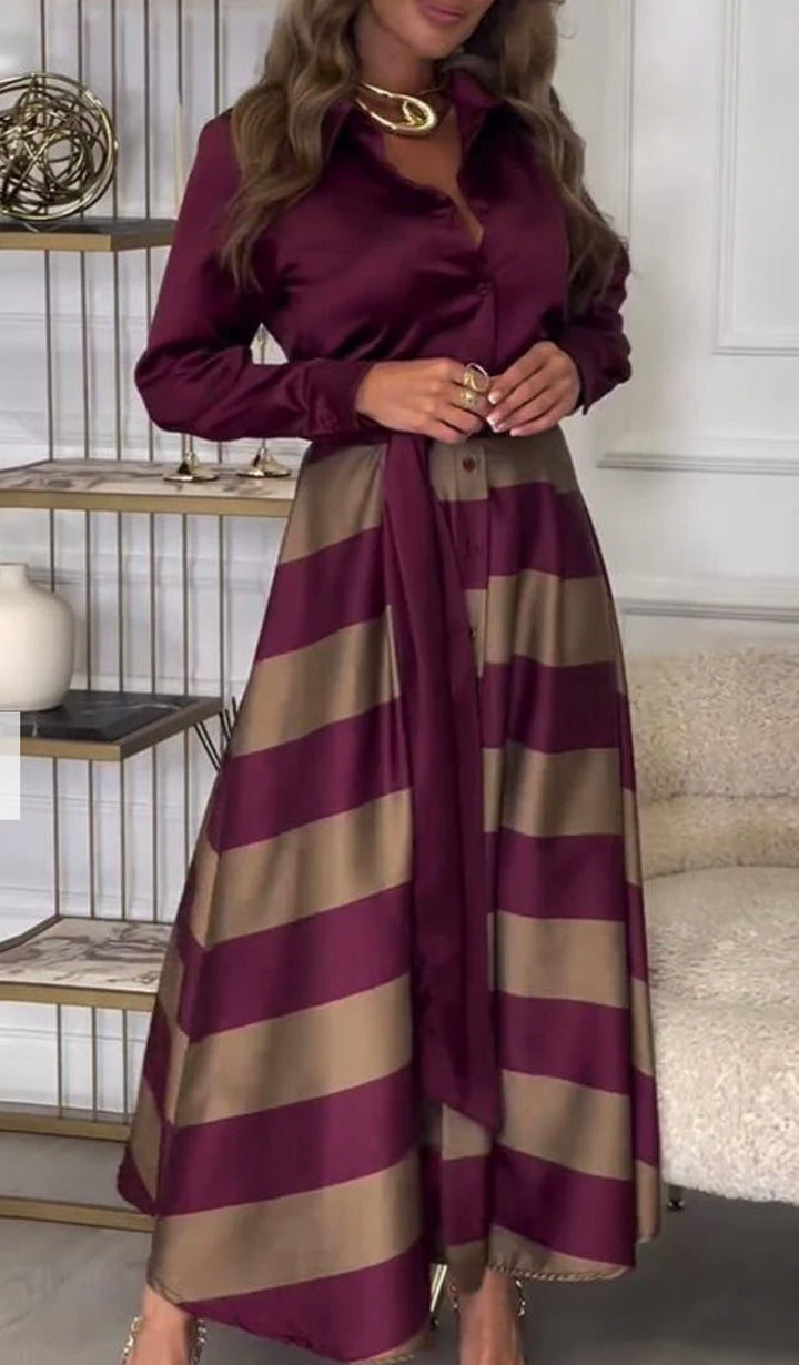 Carla™ Zweiteiliger gestreifter Anzug - Eleganz und Stil!