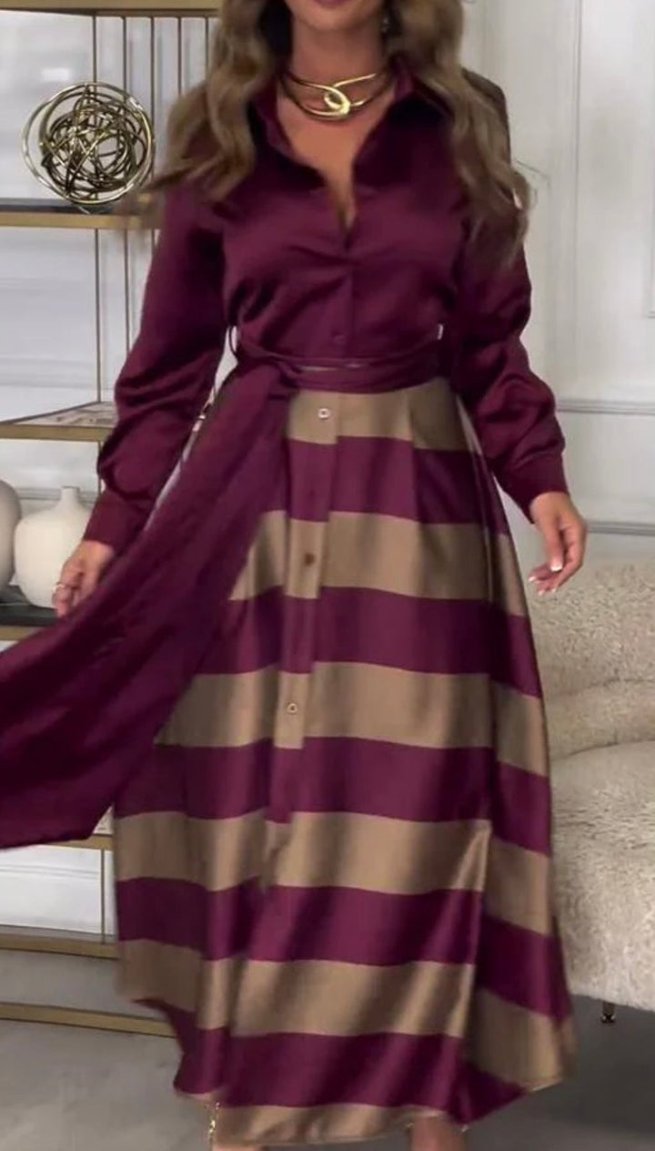Carla™ Zweiteiliger gestreifter Anzug - Eleganz und Stil!