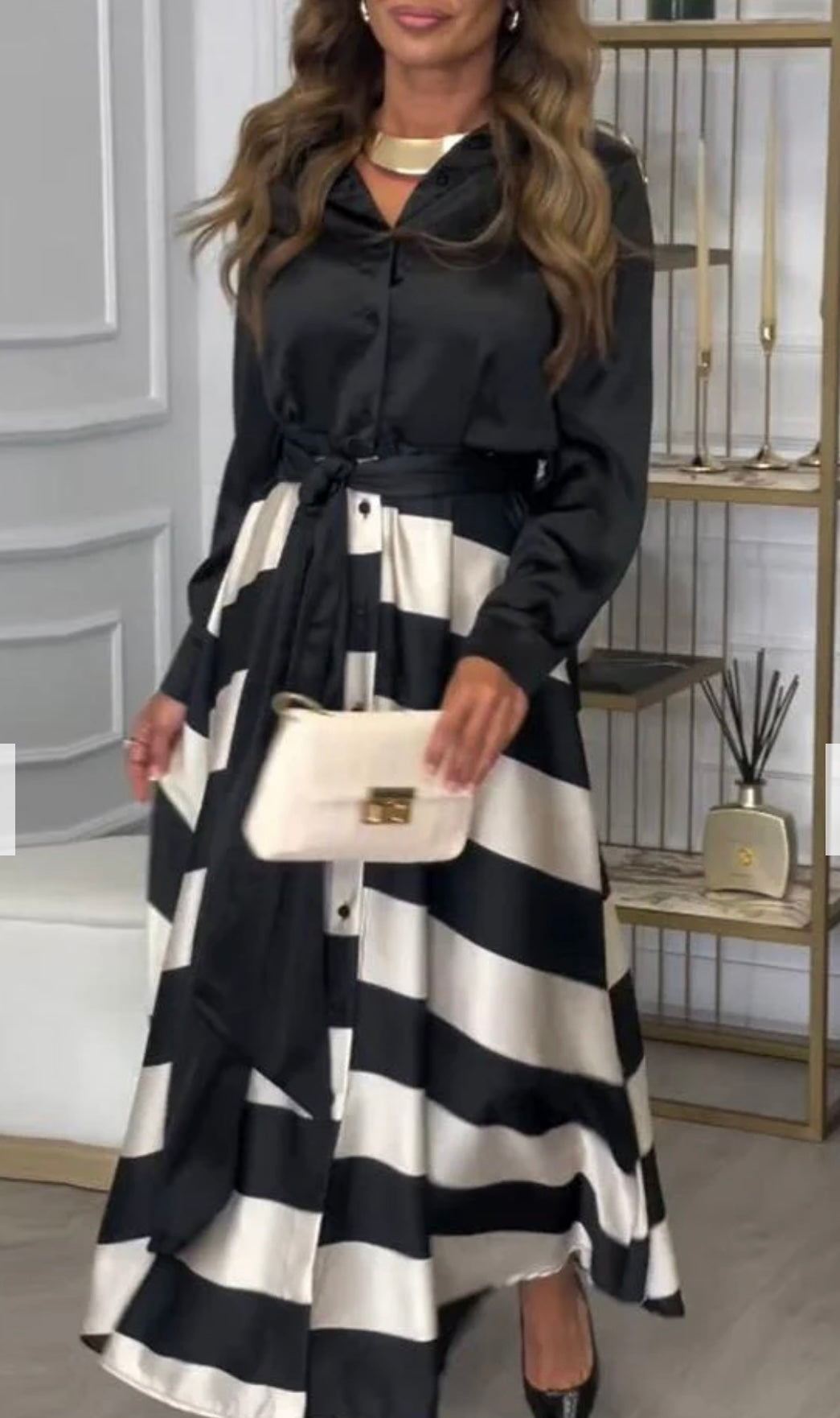 Carla™ Zweiteiliger gestreifter Anzug - Eleganz und Stil!