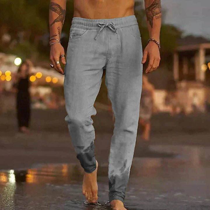 Mattia™ Sommerhose aus Leinen für Herren - Eleganz und Komfort