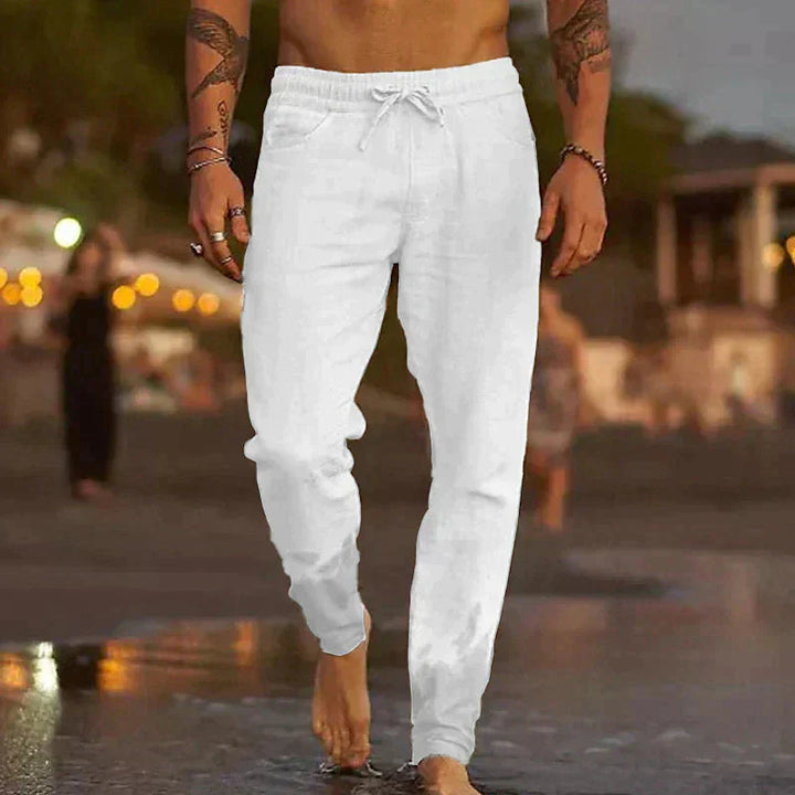 Mattia™ Sommerhose aus Leinen für Herren - Eleganz und Komfort