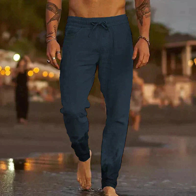 Mattia™ Sommerhose aus Leinen für Herren - Eleganz und Komfort