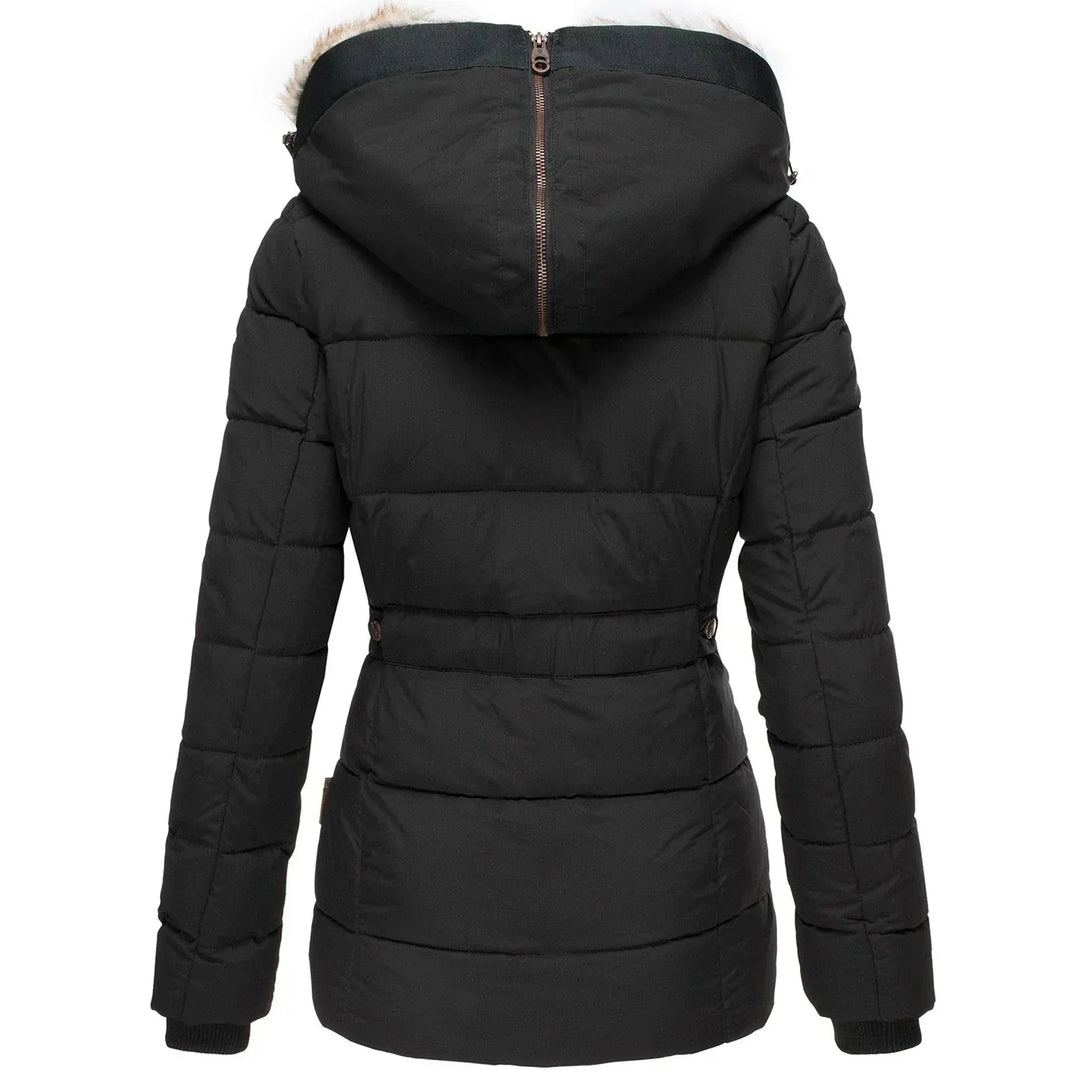 Emilia™ -  Warmer pelzgefütterter Wintermantel