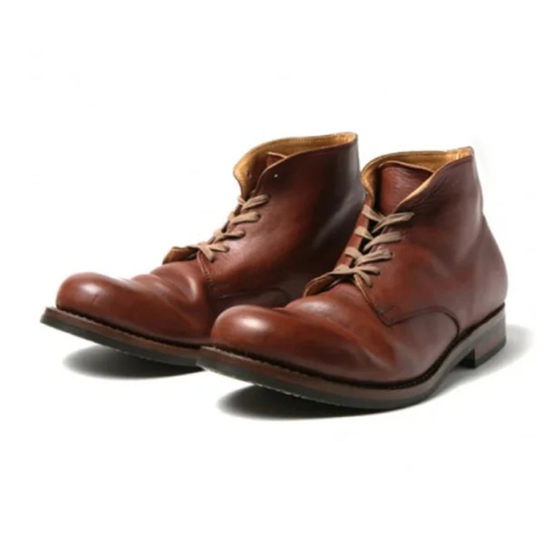 Herrenstiefel aus feinem Leder mit Absatz - MARTIN
