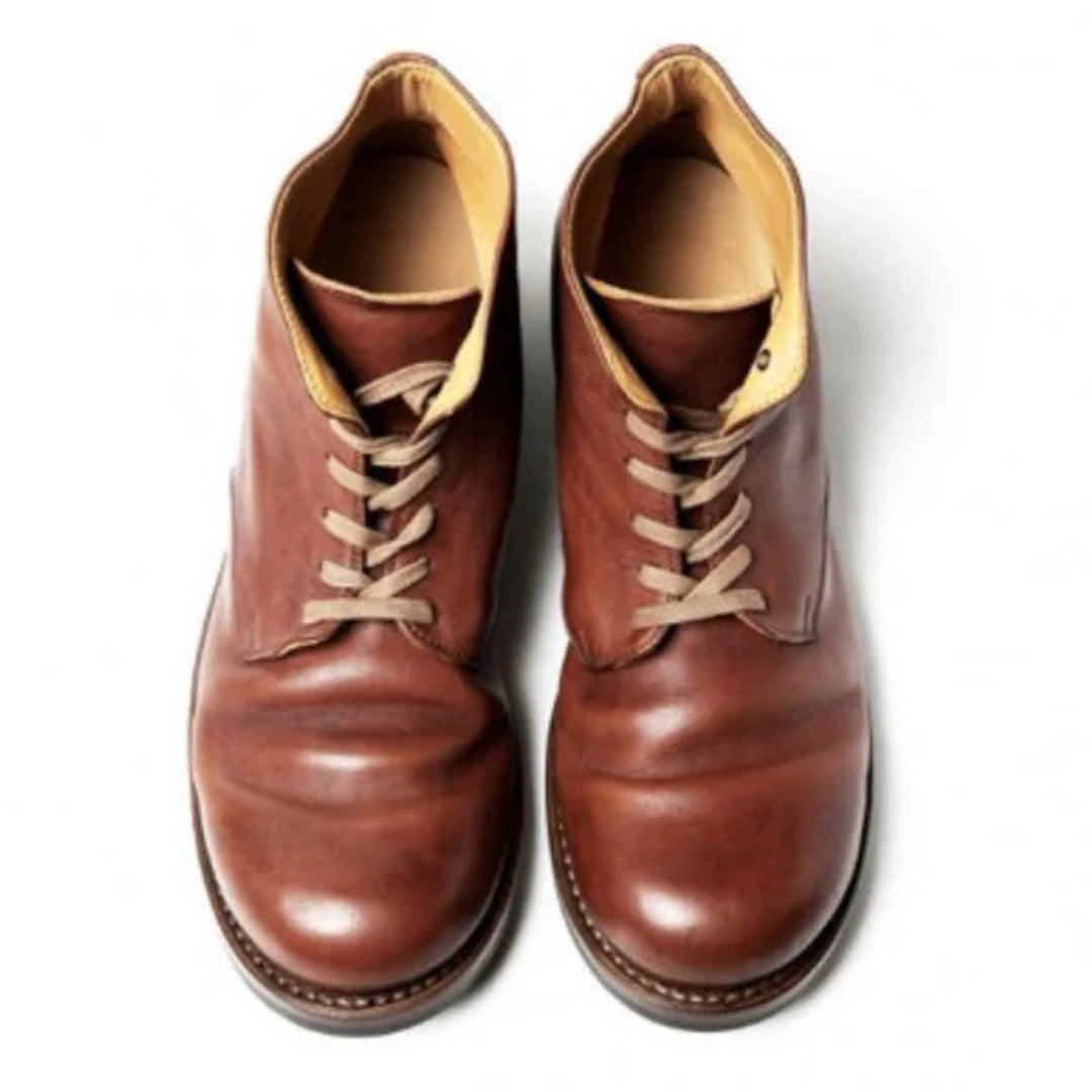 Herrenstiefel aus feinem Leder mit Absatz - MARTIN