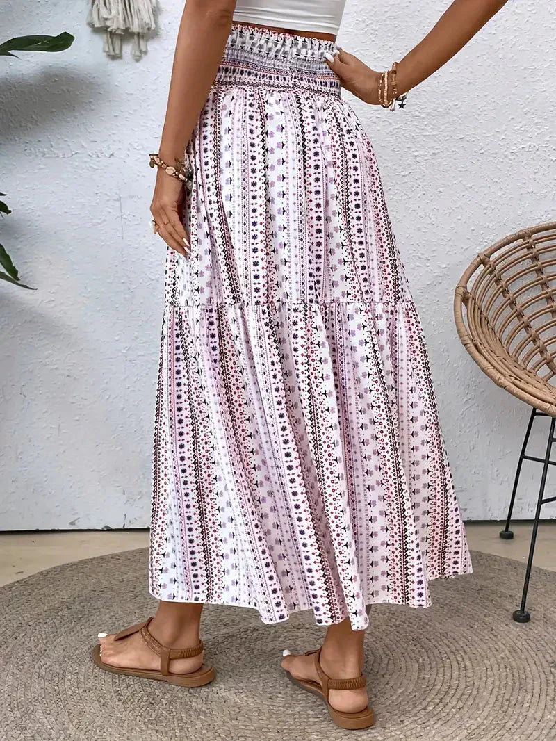Stylowa damska spódnica maxi dla eleganckiego i modnego wyglądu