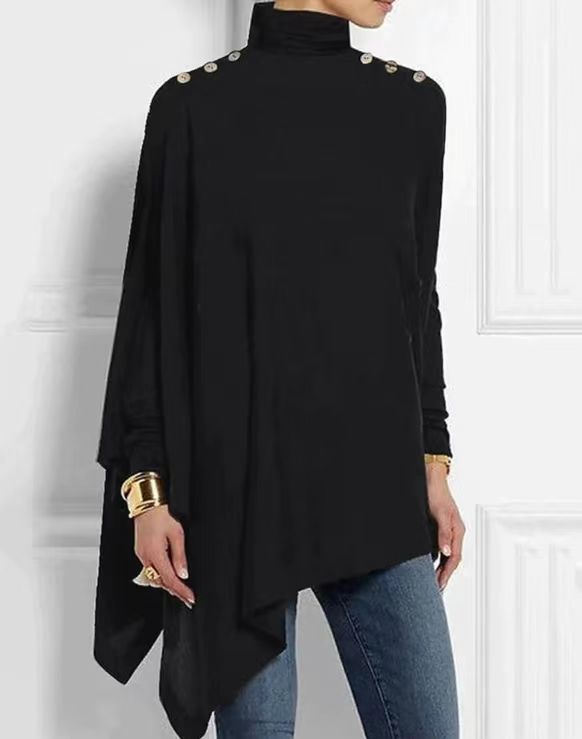 Top asimmetrico da donna Annunziata™ - Stile e Eleganza Unici