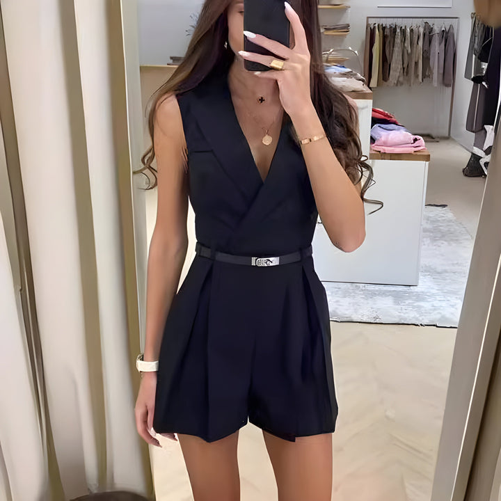 Serena™ - Schicker ärmelloser Jumpsuit für einen raffinierten Look
