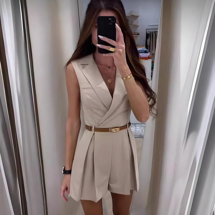 Serena™ - Schicker ärmelloser Jumpsuit für einen raffinierten Look