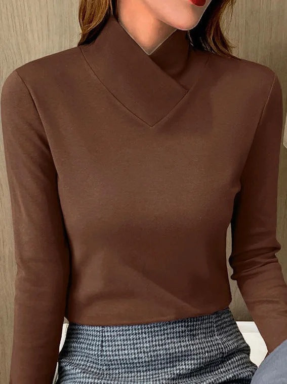 Dalila™ Elegante Bluse mit V-Ausschnitt und raffiniertem Design