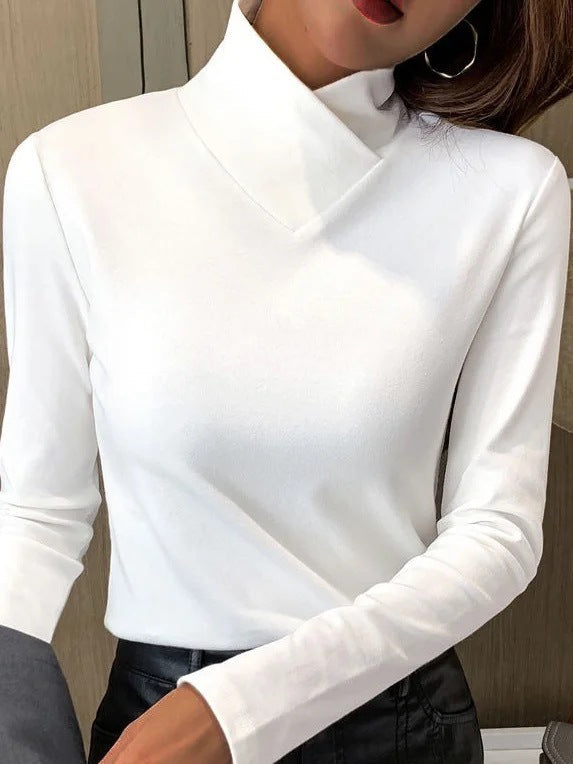 Dalila™ Elegante Bluse mit V-Ausschnitt und raffiniertem Design