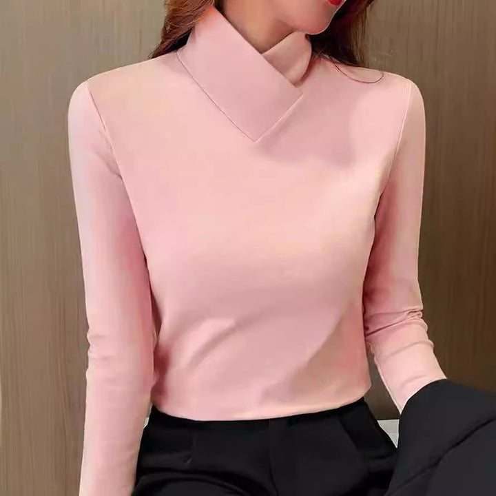 Dalila™ Elegante Bluse mit V-Ausschnitt und raffiniertem Design
