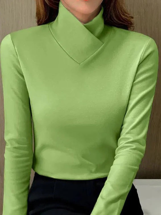 Dalila™ Elegante Bluse mit V-Ausschnitt und raffiniertem Design
