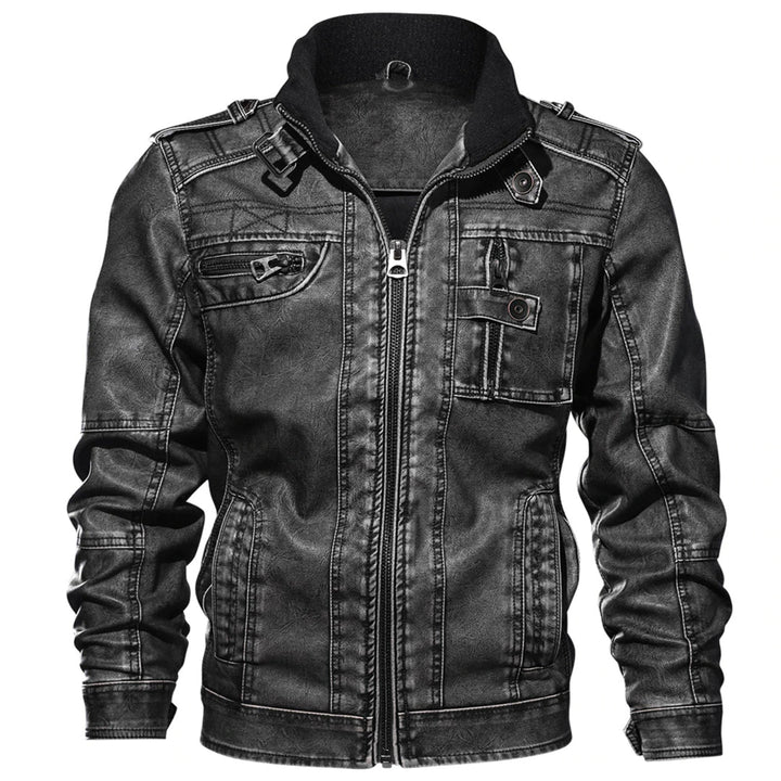 Floki - Trendige und modische Lederjacke