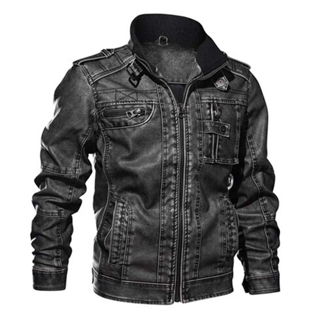 Floki - Trendige und modische Lederjacke