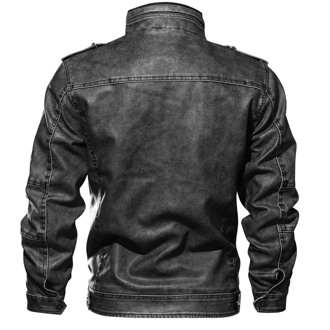 Floki - Trendige und modische Lederjacke