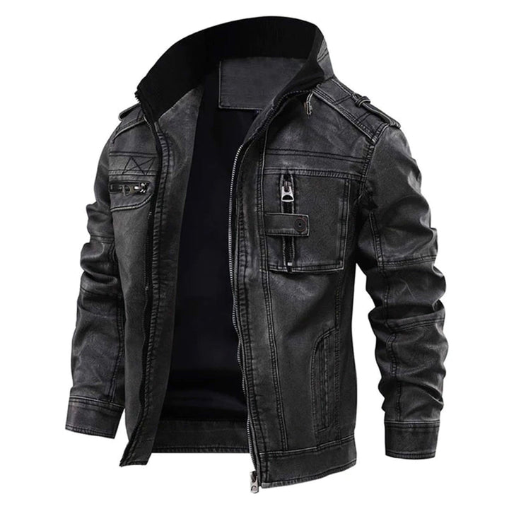 Floki - Trendige und modische Lederjacke