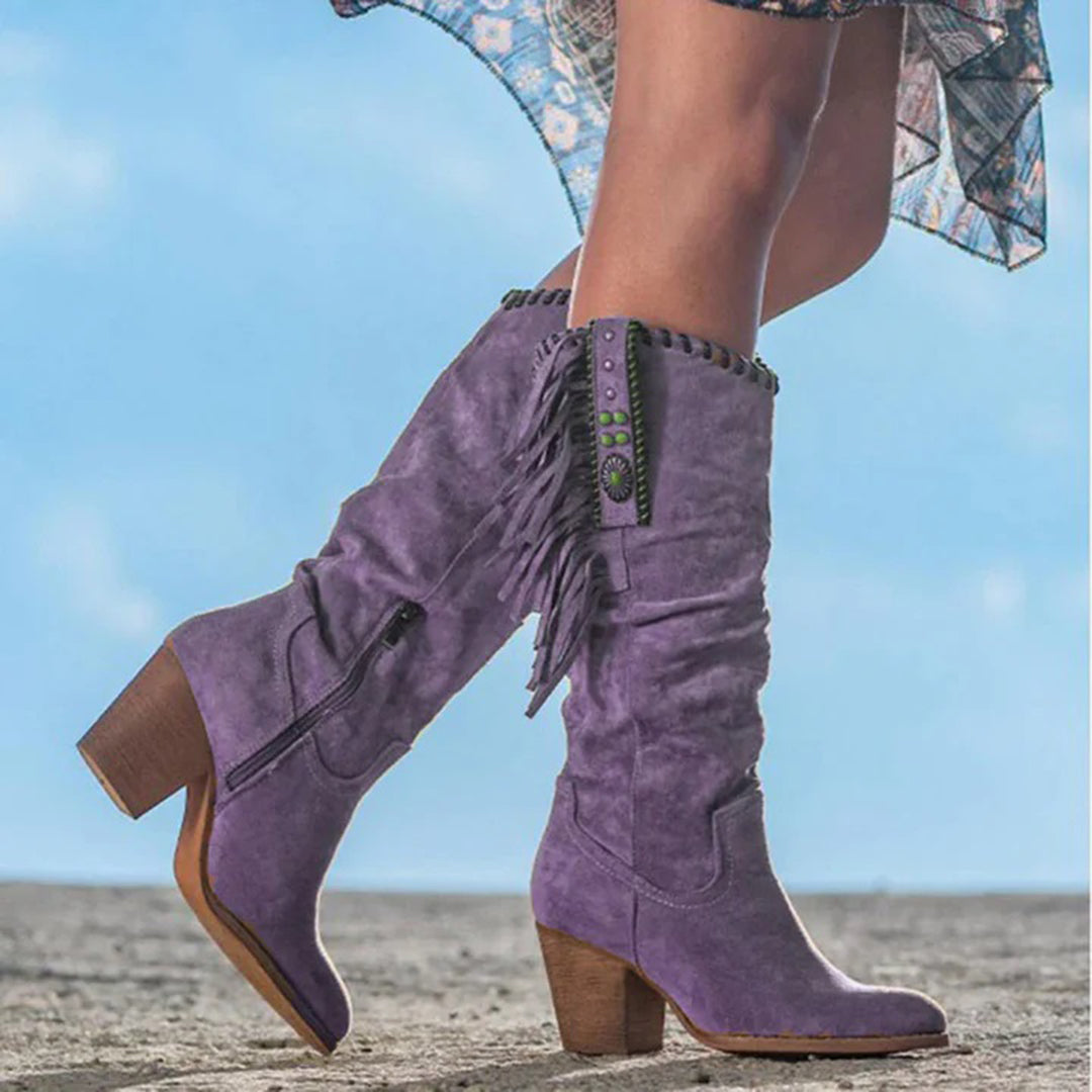 Delilah - Elegante Stiefel im Far West Style