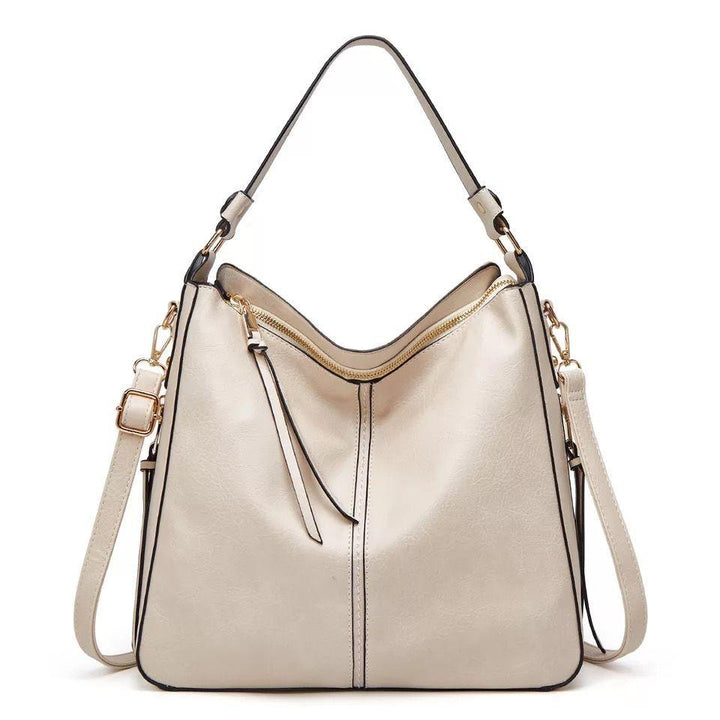 Ersilia™ - Raffinata borsa in pelle spaziosa con comode tasche laterali
