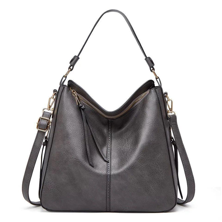 Ersilia™ - Raffinata borsa in pelle spaziosa con comode tasche laterali