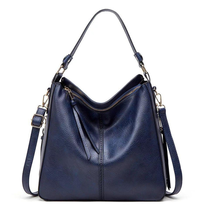 Ersilia™ - Raffinata borsa in pelle spaziosa con comode tasche laterali