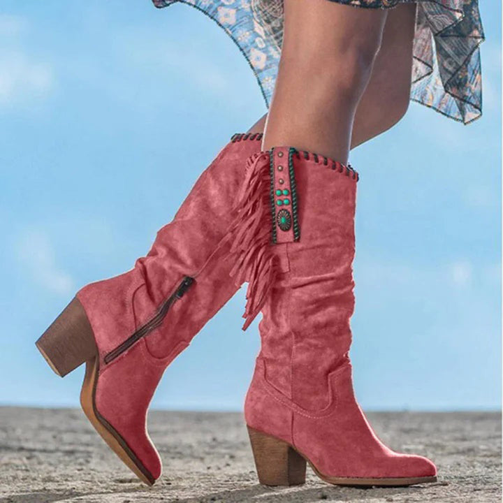 Delilah - Elegante Stiefel im Far West Style