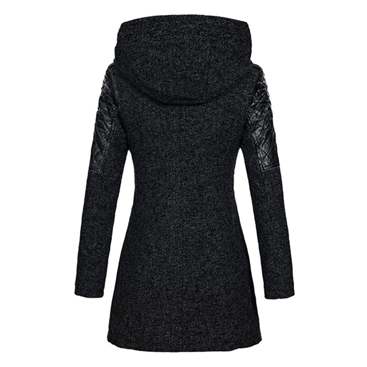 Riley - Stylischer langer Damen-Wintermantel mit Kapuze